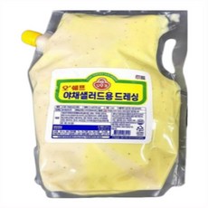 오뚜기 오쉐프 야채샐러드용 드레싱, 3kg, 16개