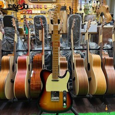 北烏/原聲 JET 300系列 夕陽漸層 Telecaster 電吉他 單單配置 音色多變, 1個, 不加購琴袋