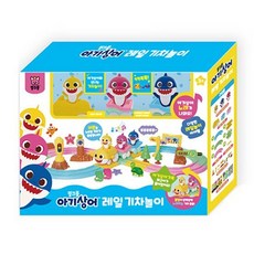 핑크퐁 아기상어 레일 기차놀이, 혼합색상, 1개