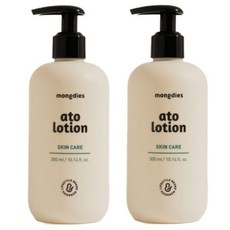 (리뉴얼) (핵심성분 용량증가) 1+1 몽디에스 베이비 아토로션 2세대 펌프형 300ml x 2개