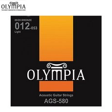 통기타줄 올림피아 AGS-580 통기타스트링, AGS-530, 1개
