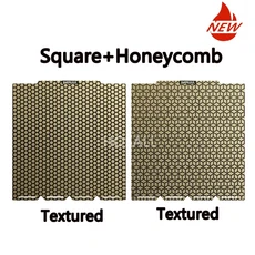 스냅메이커 U1 저온 3D 프린터 쿨 플레이트 양면 시트 PLAPETG용 강력 접착 빌드 표면, For Snapmaker U1, Honeycomb