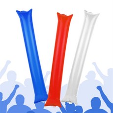 DJMT 응원 막대풍선 2P 응원용품 응원봉, 화이트