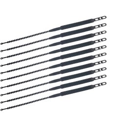 겨울철 동계체인 87cm 10개 빙판길 진흙길 차량 바퀴 논슬립 스트랩 블랙, 1세트