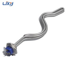 LJXH DN25 1인치 BSP/NPT 침수식 온수기 가열 요소(브루잉 장비용 접지 나사 포함) 240V 4.5KW5.5KW6.5KW, 03 5500W 355mm 304SS, 01 240V, 02 1inch BSP thread