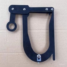 줄 걸기 장대 가지 높은 나무 로프 걸이 BN 감개 묶기 검은색(15cm L 유형 붐 브라켓), 검은색( L 유형 붐 브라켓)