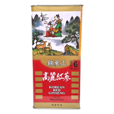 6년근 캔홍삼 홍삼 말린홍삼 건홍삼, 300g, 5개