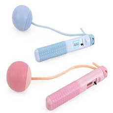 리븐즈 실내 층간소음 방지 유산소 운동기 줄없는줄넘기, 블루