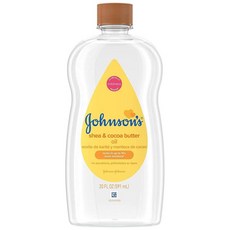 존슨즈 베이비 시어&코코아 버터 오일 591ml, 1개