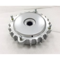 三陽 GY6 迪爵125 MIO100EFI 後輪鼓 剎車鼓, 1個, 黑