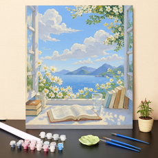 조이카트 DIY 명화그리기 풍경화 30x40cm, 1개, 01.창밖풍경