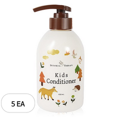 보타니컬테라피 유아용 컨디셔너 시트러스 프로랄부케향, 450ml, 5개