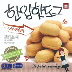 오뗄 한입 핫도그, 1개, 1kg