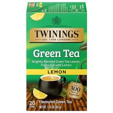 Twinings 퓨어 페퍼민트 허브 티백 20티백, 20개입, 1개