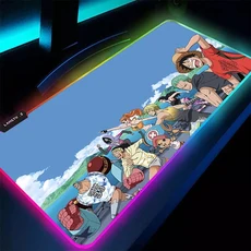 RGB 마우스 패드 90x40cm 일체형 백라이트 대형 컴퓨터 게이머 게임용 HD 프린트 액세서리 LED 키보드 데스, 01 빠른  Mainland, 03 350x250x3mm, 05 TK-0000007246