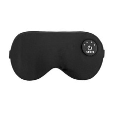 SAMPO聲寶 智能無線絲柔熱敷眼罩 遮光眼罩 蒸氣眼罩 原廠保固, 1入, 黑色, HQ-Z24Y6L