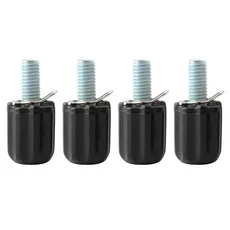 4Pcs 자전거 시프터 브레이크 케이블 조절기 나사 시프트 M5 조정 후방 변속기 볼트 스틸 로드