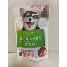 풀무원아미오 강아지 건강담은 트릿, 눈물개선/눈건강, 80g, 6개