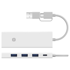 Xiaomi小米分線器四合一, 白色, 1個