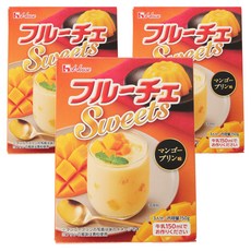 하우스푸즈 후루체 스위트 망고 푸딩 맛, 3개, 150g