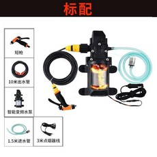 12v高壓洗車神器, 單泵標配