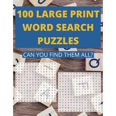 100 Large Print Word Search Puzzles. Can You Find Them All?: Word Search Book for Adults With Jumbo ... Paperback, Teodor Alexandru, English, 9782321097976