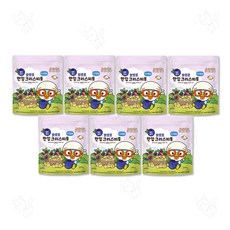 뽀로로 한입 크리스피롤 블루베리, 60g, 7개