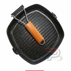 퍼니 접이식 코팅후라이팬 인덕션사각후라이팬, 상세페이지 참조, 1개