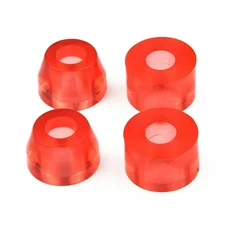 4pcs 스케이트보드 충격 흡수기 저항성 롱보드 트럭 교체용 부싱