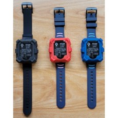 OSMILE ED1000 鋼化膜保護貼 保護套一組(不含手錶) ，高清透亮，防刮耐磨，觸控靈敏, 藍色, 1個