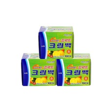 크린랲 컴팩트 크린백 소 20 x 30 cm, 소(S), 100개입, 3개