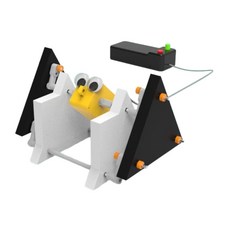 영재학급 동력전달 보행로봇 리모컨작동 키트/ 중등기관 모둠수업 교육완구 홈스쿨링, 1개