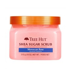 【Tree Hut 樹上小屋】身體磨砂膏-摩洛哥油 玫瑰(18oz/510g)【兔雜tuzha】, 510g, 1件