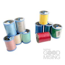 [정품] 부라더 코아사 낱개 (소용량) 40color 소잉팩토리 미싱 재봉기 재봉틀 소잉팩토리 미싱부자재 [미싱부품/미싱부자재/재봉틀], 1개, 1001