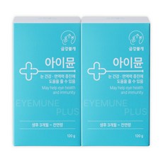 강아지 노령견 눈 눈물 영양제 반려견 루테인 백내장 결막염 영양식, 2세트