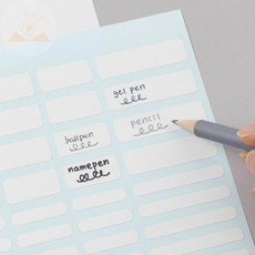 [더해상점] 틀린 글자용 다꾸스티커, 02 백색지