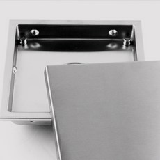 제이데이즈 국내제작 스텐 인테리어 유가, 스테인레스 유가, 실버, 1개