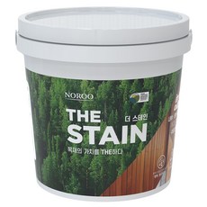 노루 더스테인 / 내외부 목재방부용 프리미엄 수성스테인 / 방부 방균 속건성 원코팅 내구성 내후성 3.5LT 16LT, 초코브라운 3.5LT, 3.5L, 1개