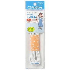 클로버 일본 둥근 고무줄 끈, 1개, 화이트 3M