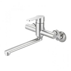 廚房龍頭，壁掛式，長頸，冷熱水龍頭, 1個