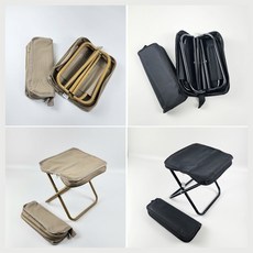 파우치형 접이식 경량 캠핑 의자 퀵 셋업 휴대 수납 백패킹 낚시 등산 피크닉 차박 놀이공원 대기용, 기타