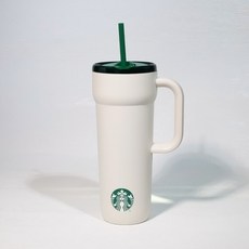 스타벅스 SS 시그니처 단테 텀블러, 크림, 1개, 710ml