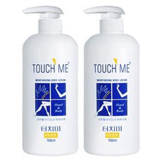 터치미 모이스춰라이징 고보습 바디로션, 700ml, 2개