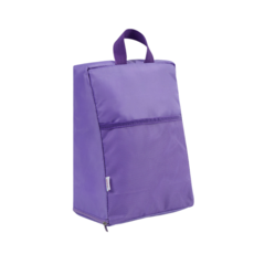 캐리어안에 쏙쏙 휴대용 슈즈백 간편신발가방, 퍼플, 1개