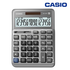 HJ 카시오 정품 일반계산기 사무용 탁상용 대형 전자계산기 DM-1600F