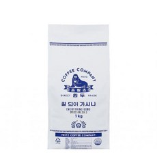 프릳츠 블렌딩 원두 잘되어가시나, 홀빈(분쇄안함), 1kg, 1개