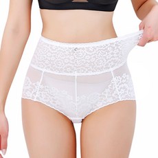 女性中腰收腹蕾絲內褲 3件組