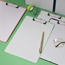 A4 컬러 클립 보드