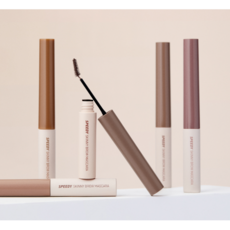 PERIPERA SPEEDY SKINNY BROW MASCARA 極速超細刷頭染眉膏, 07 Taupe Ash, 1個