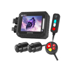 Pernis MX200WGS 機車行車記錄器 Dual FHD 1080P 60fps Clear HDR 贈 128G 記憶卡, 黑色, 【全新改款】巨蜂鷹 (32G)